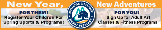 Town of Mount Pleasant - New Year New Adventures