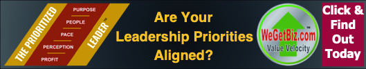 Ad: WeGetBiz.com – Are your leadership priorities aligned? click and find out