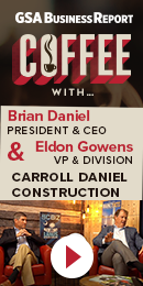 Ad: Coffee with Carroll Daniel Construction Co,
