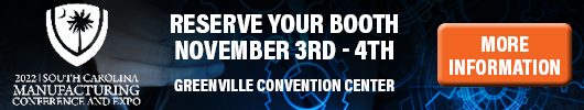 Ad: SC Manufacturing  Conference - reserve your booth